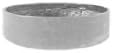 Amedeo Design 2100-09G Round Bed Planter, 48 by 8 by 48-Inch, Lead Gray