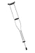 FitPro Adjustable Lightweight Crutches with Underarm Pad and Handgrip- Child, Amazon Exclusive Brand