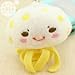 TSTADVANCE Fluffy Kawaii Kurage-Chan Plush Doll Cell Phone Strap (Pink Kurage-Chan)