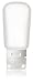 humangear GoToob Refillable Silicone Travel Size Bottles with Locking Cap for Women, 3pk Set, Clear/Orange/Red, Large (3oz)