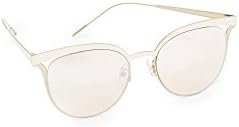 Vedi Vero Women's Vented Sunglasses, Beige/Rose, One Size