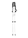 Ski poles Telescopic adjustable Collapsible kids junior downhill /alpine ski poles pair with baskets 2017 Model New