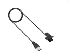 QYHONG Charger Compatible for Fitbit Alta, Replacement USB Charging Cable Clip for Fitbit Alta Fitness Tracker 100cm / 3.3ft (1-Pack)