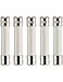 Microwave Fuse Ceramic Fuse Cartridge Fuse 20 Amp 250V Slow-Blow Compatible and Universal Replace for GE WB27X10388 and Whirlpool Kenmore Other Microwave 5 PCS primary