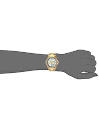 Invicta - Reloj de cuarzo de acero inoxidable con diseño de cómic de CC, color dorado (modelo: 29304)
