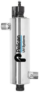 Pelican Ultra-Violet UV Water Disinfection Filtration System PUV-7 - Flow Rate 16 GPM