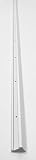 Temple Products 92" White Aluminum Vinyl Insert Type Corner Molding RV Trailer 1" Leg x 1 1/4" (4 Pack)