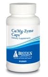 Biotics Research Ca/Mg-Zyme Capsâ„¢ Calcium Citrate 350 mg, Magnesium, Bone Strength, Dental Health, Heart Health, Cardiovascular, Weight Management, Capsules - 90ct