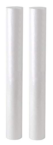 Finerfilters 20” x 2.5” Standard Sediment Filter 1 Micron 2 Pack