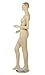 Female Caucasian Complexion Fiberglass Mannequin - Size 6 Height 5'11