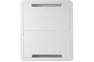 ON-Q Legrand - OnQ Cable Management, In-Wall Media Box, Dual Purpose Structured Wiring Enclosure, TV Home Theater Recessed Storage Box, 17 Inch, White, ENP1700NA