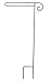 Briarwood Lane Wrought Iron Black Wrap Around Garden Flag Stand