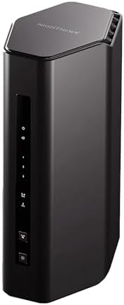 NETGEAR Nighthawk Dual-Band WiFi 7 Router (RS140) - Router Only, BE5000 Wireless Speed (up to 5.0 Gbps) - Covers up to 2,250 sq. ft., 80 Devices - 2.5 Gig Internet Port – Free Expert Help