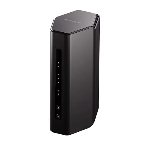 NETGEAR Nighthawk Dual-Band WiFi 7 Router (RS140) - Router Only, BE5000 Wireless