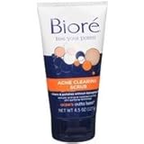 Biore Acne Clearing Scrub (1% Salicylic Acid), 4.5 Ounce