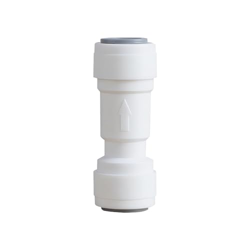 Qrity 1 PCS 3/8" Quick Connect Check Valve for RO