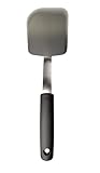 OXO 1147100 Good Grips Silicone Cookie Spatula, 4 Inches, Gray
