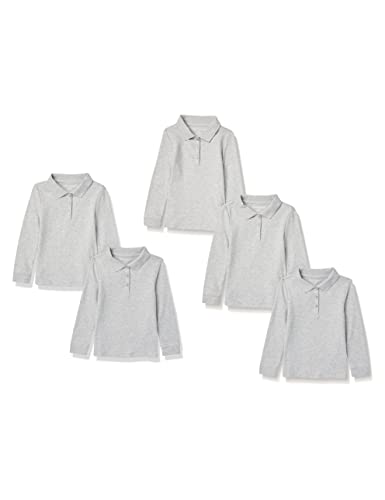 Amazon Essentials Girls' Uniform Long-Sleeve