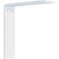 Ekena Millwork BKTM02X08X08HAPWH 2 inch W x 8 inch D x 8 inch H Hamilton Steel Bracket, White Primer