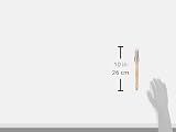 Hamilton Prestige Pure Synthetic Sash Brushes 3 Pack 15mm 18mm 21mm Emulsion view 4
