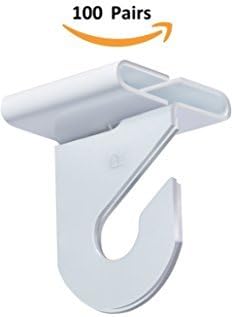 Amazon Com Sharptank Classroom Ceiling Hooks 100 Pack High