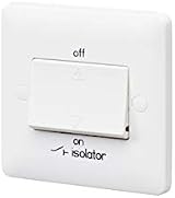 MK Electric Base MB4859WHI 1G 3 Pole Fan Isolator Switch White view 2