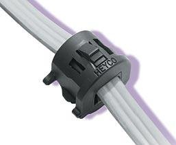 Cable Mounting & Accessories RDD 200 FLAT BLK (5 pieces)