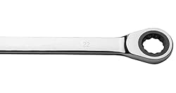 FLZOSPER 22mm Metric Ratchet Wrench,Box End Head