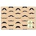 Mustache Gift Wrap Paper - 2 Sheets