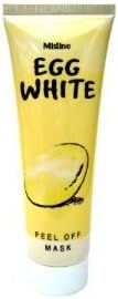 Best Mask Egg White Whitening Poreless & Anti-Blackhead Peel Off Face Facial Mask 85 G. x 2 Tubes