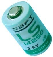 DANTONA INDUSTRIES LS14250 CYLINDRICAL CELL BATTERY, LITHIUM , 3.6V, 1/2AA (10 pieces)