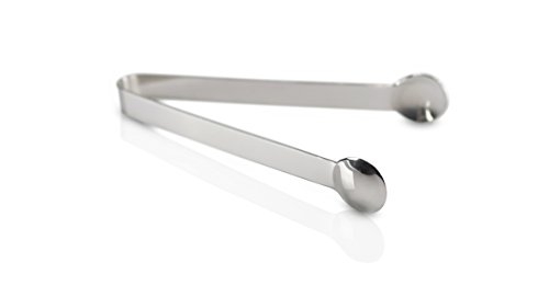 Miko Bar Set, Stainless Steel Deluxe 6 Piece Bar Set (Hammered Steel)