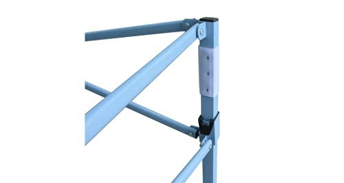 Faltzelt Partyzelt Pop-Up mit 8 Seitenwänden Gartenbauten Pavillons und Partyzelte stabil 3 x 9 m Creme – Bild 8