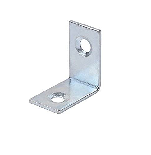 Bulk Hardware Bh06030 Coin Brace Bracket plaques BZP 20 mm, lot de 25 pièces