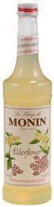 Monin Elderflower Syrup Full Case of 12 750 ML Bottles