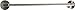 Griipa 3856 Stainless Steel Towel Bar