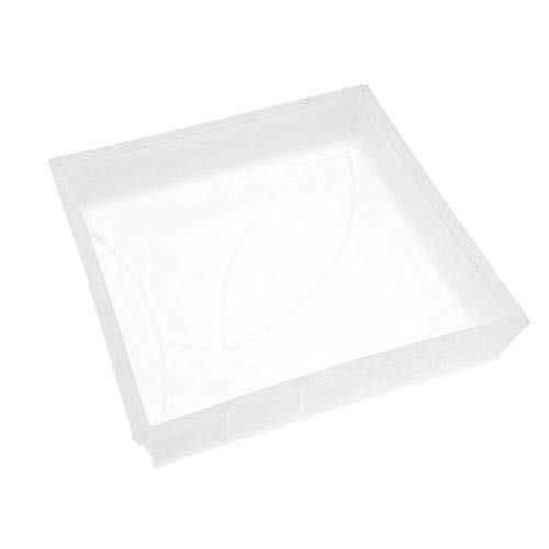 Yetaha Driveway Paving Brick Patio Concrete Slabs Path Garden Walk Mould, Square Type 4