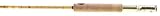 Eagle Claw Featherlight 3/4 Line Weight Fly Rod, 2 Piece (Yellow, 6-Feet 6-Inch), 4/5 Weight