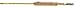 Eagle Claw Featherlight 3/4 Line Weight Fly Rod, 2 Piece (Yellow, 6-Feet 6-Inch), 4/5 Weight