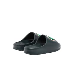Lacoste Women's Serve Slide, Green Croc with