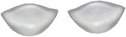 Gorgeouslicious Women's Silicone Oval Pads Small Transparent