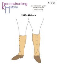 1910s Gaiters or Spatterdashes Pattern
