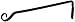Panacea 89415 Forged Straight Hook, Black, 15-Inch