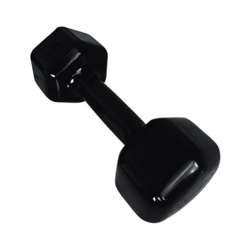Halter 5KG Emborrachado Sextavado Premium Treino Profissional Corpo e Vida Fitness