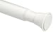 AmazonBasics Tension Shower Doorway Curtain Rod, 78-108", White
