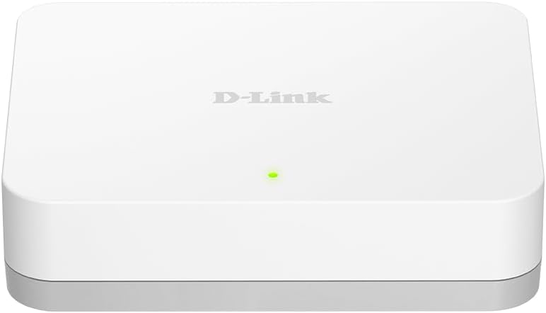 GO-SW-5G Switch 5 Porte Gigabit, Serie Dlinkgo, Bianco