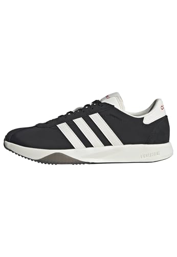 adidas Women's 76/26, Black/White/Better Scarlet, 10.5