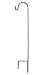 Ashman Shepherd Hook 48 Inches, 2/5 Inch Thick, Super Strong Premium Metal and Rust Resistant Hook, Black primary