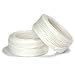 Waxed Linen Thread Bundle: Black, Chocolate Brown and Natural 1mm, 4 Ply - 30 Yards Total