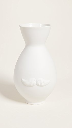 Jonathan Adler Women's Mr. & Mrs. Muse Vase, White, One Size - Thumbnail 3